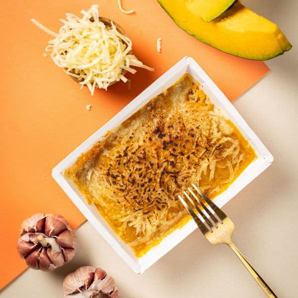 ESCONDIDINHO DE PERNIL COM PURÊ DE MORANGA (350G)